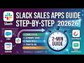 Slack Sales Apps Guide Step by Step 2026 2 Min