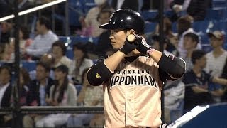 【プロ野球パ】西川のタイムリーで日本ハムが1点差に！ 2014/05/28 S-F