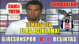 Valerien Ismael Basın Toplantısı!  Maç Sonu: Giresunspor  0 - 1 Beşiktaş