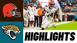 Jerome Ford Highlights vs Jaguars | NFL Preseason Week 1