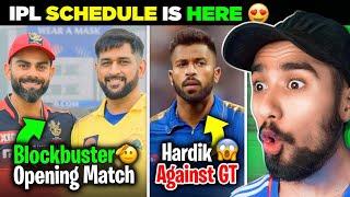IPL is Back!🔥- Dhoni (CSK) vs Kohli (RCB) OPENER 😍 | IPL Full Schedule