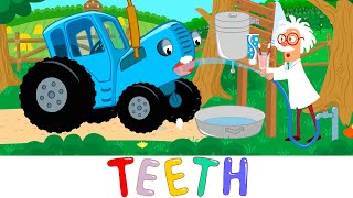 Brush Your Teeth Song - Blue Tractor Kids Songs \u0026 Cartoons