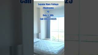 Supalai Mare Pattaya 2Beds Type, Foreign Ownership for Sale only 4.3mb