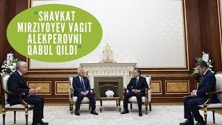 Prezident Shavkat Mirziyoyev Vagit Alekperovni qabul qildi!