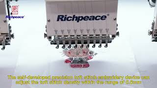 Richpeace Computerized Flat andTuftStitch Embroidery Machine