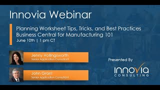 Planning Worksheet Tips, Tricks, and Best Practices - Business Central for Manufacturing 101