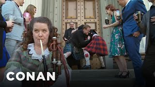Footage From Northern Ireland’s First Same-Sex Wedding | CONAN on TBS