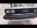 let’s take it back to 1987 bill’s personal car 1984 audi coupe gt