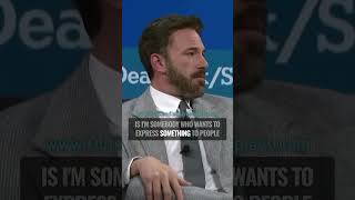 Ben Affleck Hates Being Famous