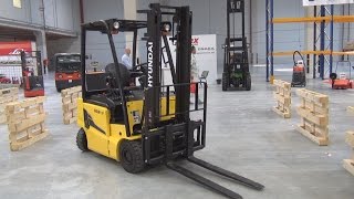Hyundai 16 B-9 Forklift (2016) Exterior and Interior in 3D