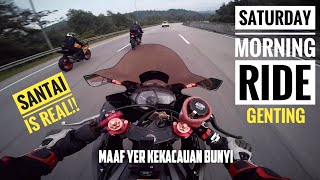 GENTING RIDE BILA BAWAK SANTAI | R25 | Motovlog