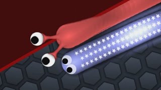 NEW SLUG SKIN - Slither.io Skins Update! Awesome New Immortal Slug! - Sither.io Hack / Mods Gameplay