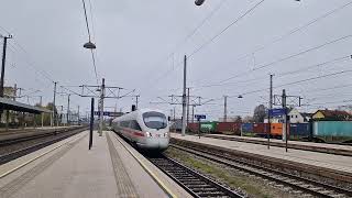 Einfahrt des InterCityExpress 21 am 06.11.2024 in Wels Hbf