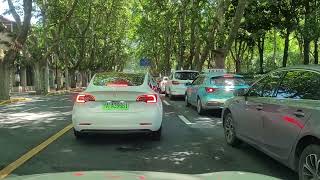 Driving \u0026 Exploring 🚗 Around Xuhui, Changning, Jing'An \u0026 Huangpu, Shanghai, China