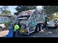 GreenWaste Recovery: Low-Entry Peterbilt 320 Heil PT-1000 Rear Load Garbage Truck