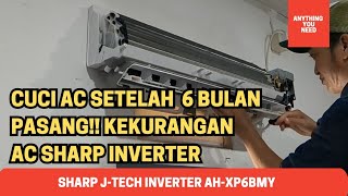 CARA PERAWATAN DAN SERVICE AC SHARP INVERTER AH-XP6BMY