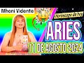 HOY REGRESA ALGUIEN DE TU PASADO ❤️ MHONI VIDENTE 🔮 Horóscopo de hoy ARIES 11 de AGOSTO 2024 ❤️ARIES