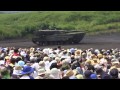 ９０式戦車 実弾射撃 ２０１３年８月２２日総合火力演習予行・前段