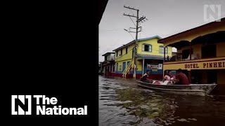 Brazil's floods hamper coronavirus vaccine delivery