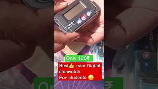 🥰Mini Digital  clock [stopwatch ,alarm date time ] nako na -613D⏱️  for students #shorts #student