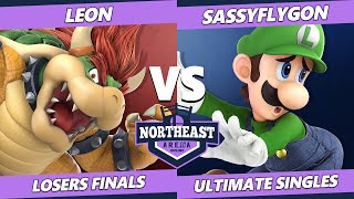 Northeast Arena Losers Finals - Leon (Bowser, Banjo) Vs. SassyFlygon (Luigi) Smash Ultimate SSBU