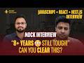 Frontend Lead Mock Interview (8+ Years Experience) | React, Next.js, JavaScript