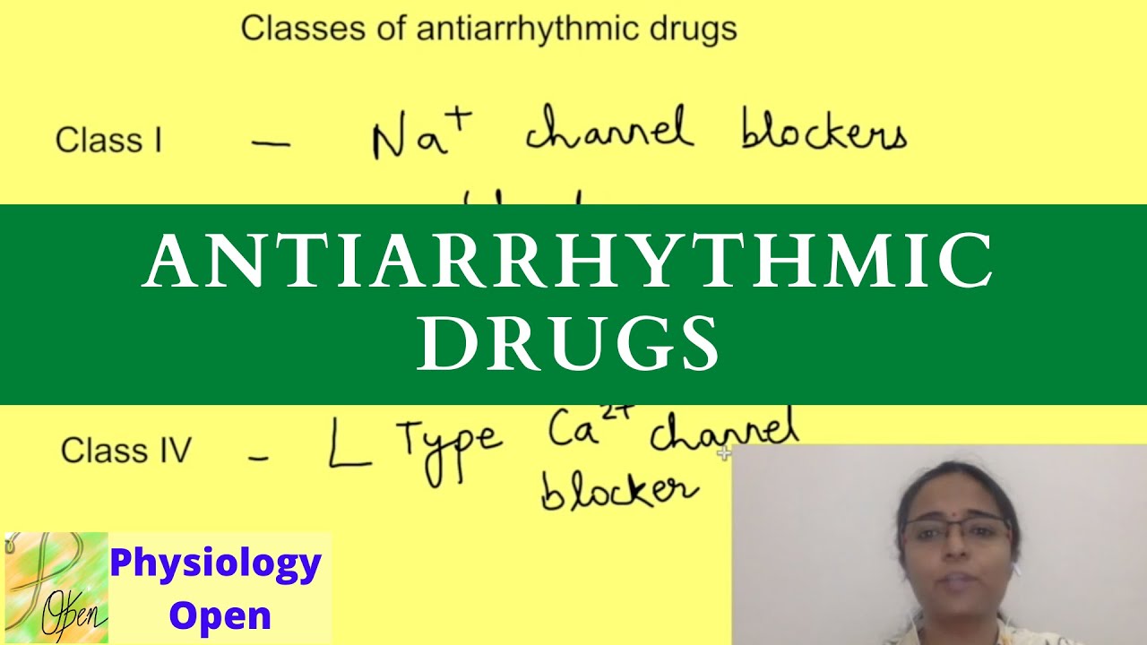 Mechanism Of Action Of Antiarrhythmic Drugs