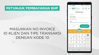 Video Tutorial Pembayaran BHP Frekuensi Radio Melalui Mobile Banking Bank Syariah Indonesia (BSI)