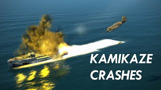 Flight Simulator Kamikaze compilation | IL-2 Sturmovik Great Battles