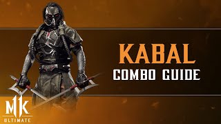 Mortal Kombat 11 Ultimate - Kabal Slight Gas Combo Guide