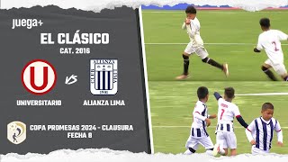 UNIVERSITARIO VS ALIANZA LIMA | COPA PROMESAS | FECHA 8 | CATEGORÍA 2016