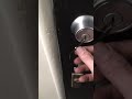 Lock picking a Kwickset deadbolt