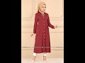 kiremit rengi tunik modelleri 2020 modaselvim hijab clothing tunic fashion