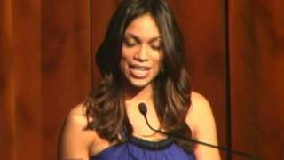 Rosario Dawson at the 2009 NHMC Impact Awards Gala