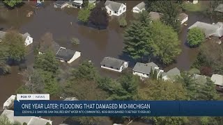 One year later: flooding that damaged mid-Michigan