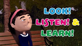 W5GO - Look Listen Learn Song for children