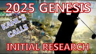 2025 Genesis Initial Research