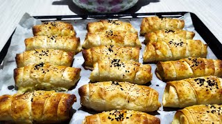 HAZIR YUFKAYLA YAPTIĞIM EN LEZZETLİ BÖREK TARİFİ! SIRRI SOSUNDA #börek #YUFKA