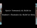 (1JAM) Syi'ir Tawasul Al-Rifa'ie Lirik