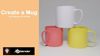 Create a Mug, Blender Beginner Tutorial