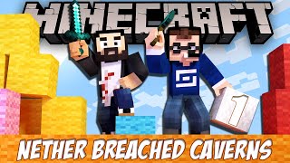 Minecraft Complete The Monument - Nether Breached Caverns - EP01