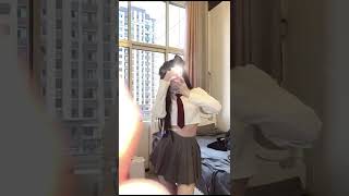 【Tik Tok】美女 美少女 制服 可愛 性感 清純 氛圍感 卡點 #shorts  | 抖音