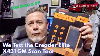 Creader LAUNCH Elite X431 GM Scan Tool Test \u0026 Review