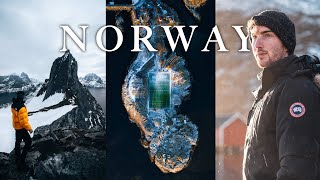 NORWAY As NEVER Seen Before - Senja & Lofoten Winter Roadtrip | Canon R5 & Mavic 3 Pro