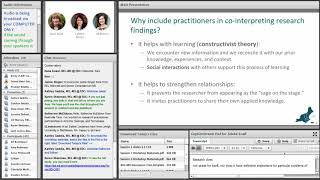 Excerpt 1: Co-interpreting Findings (REL Northeast)