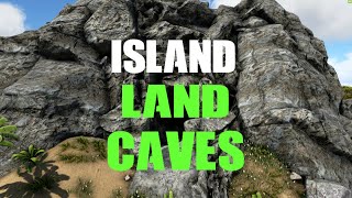 ARK ISLAND LAND CAVE LOCATIONS