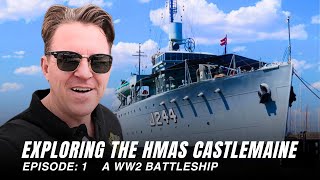 MELBOURNE: WWII Warship in Melbourne: Inside HMAS Castlemaine