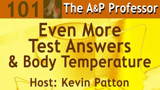 Even More Test Answers Normal Body Temperature Tapp 101
