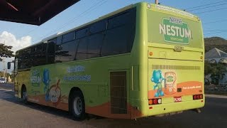 Jamaica Urban Transit Company, JUTC VDL Jonckheere Volvo B7RLE on highway 2000 Kingston-Portmore leg