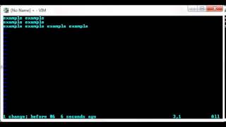 VIM Basic Movement and Editing Tutorial